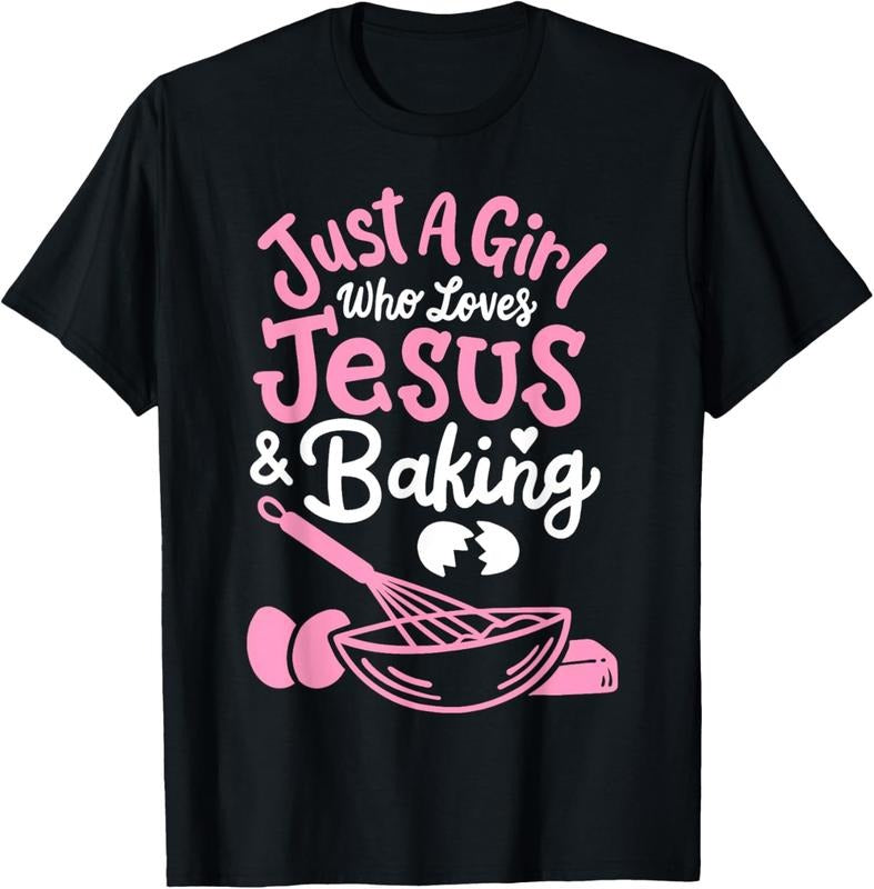 100% Cotton Baking Baker Bakery Just A Girl Who Loves Baking T-Shirt Hoodie, Sweatshirt | HypeCrazeTee.com
