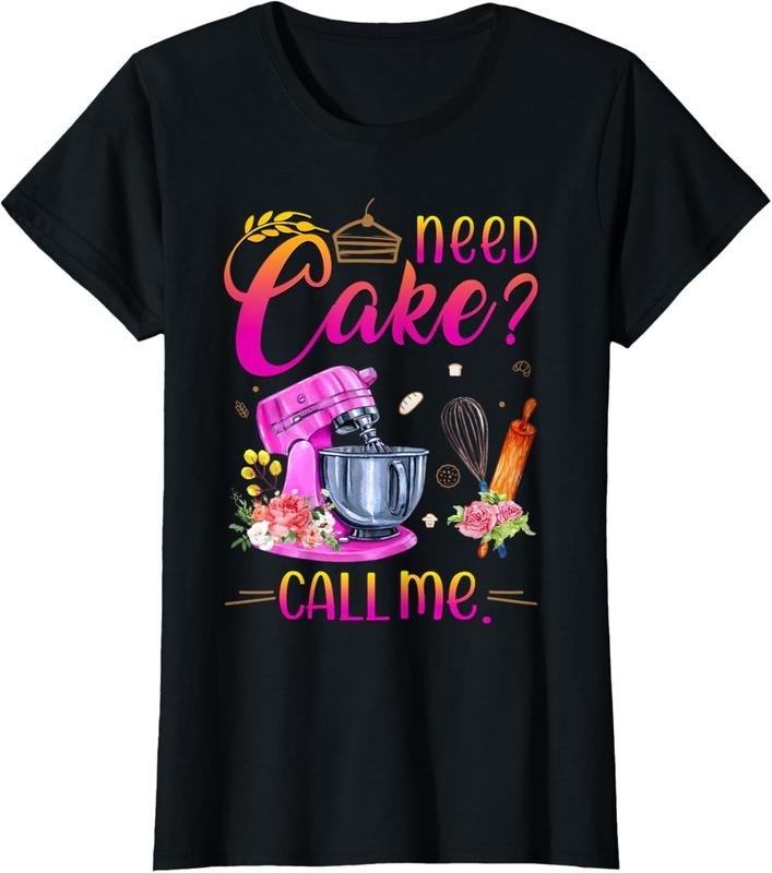 100% Cotton Baking Cake Lover Need Cake Call Me T-Shirt Hoodie, Sweatshirt | HypeCrazeTee.com