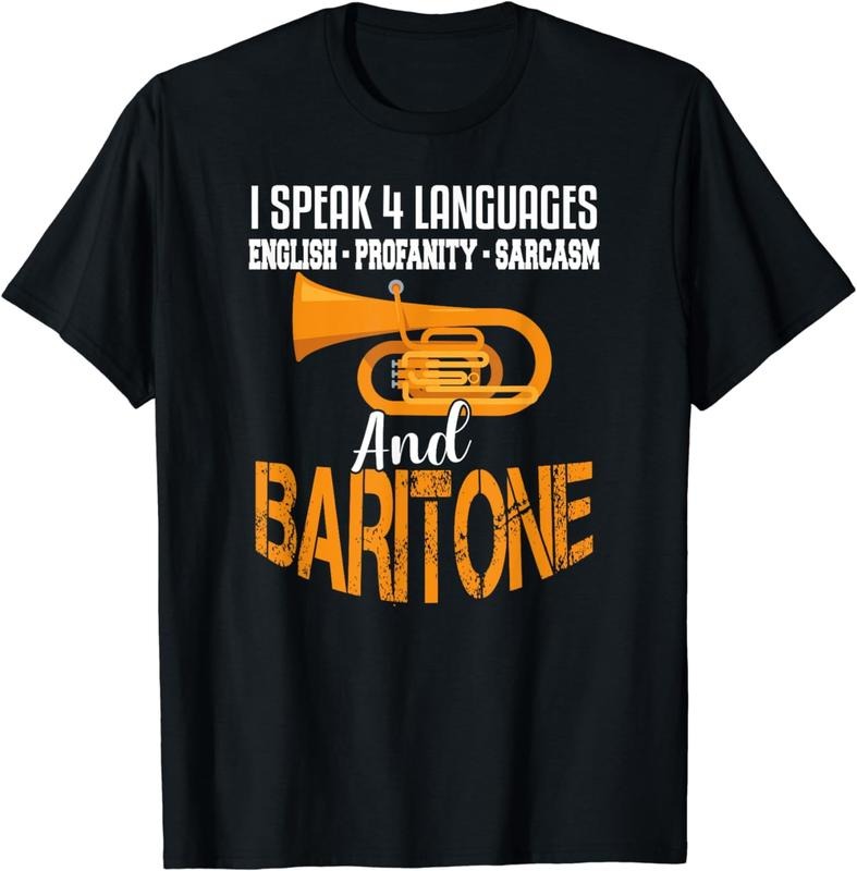 [100% Cotton]Baritone Shirt Sarcastic Baritone Quote Marching Band T-Shirt Hoodie, Sweatshirt | HypeCrazeTee.com