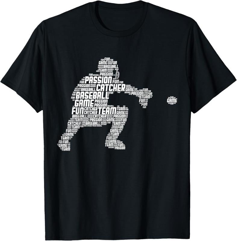 100% Cotton Baseball Catcher Youth Men  Boys T-Shirt Hoodie, Sweatshirt | HypeCrazeTee.com