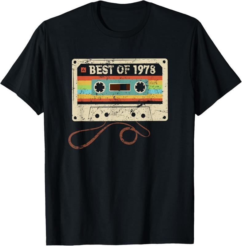 100% Cotton Best 1978 Cool 46 Year Old Bday Men Women 46th Birthday T-Shirt Hoodie, Sweatshirt | HypeCrazeTee.com