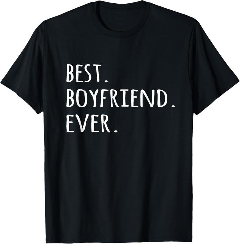 100% Cotton Best Boyfriend Ever T-shirt romantic tshirt tee for him T-Shirt Hoodie, Sweatshirt | HypeCrazeTee.com