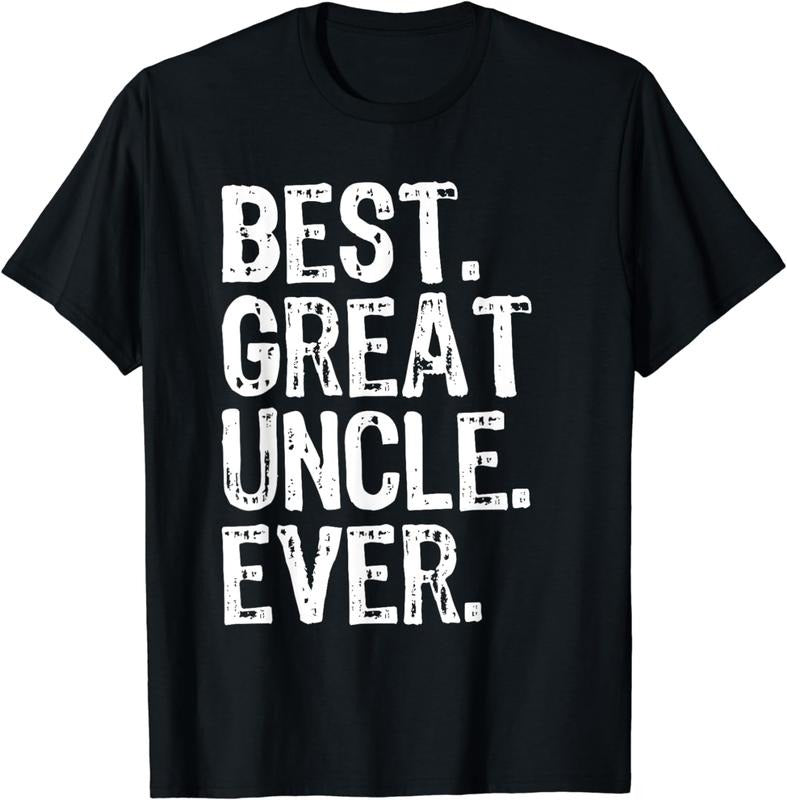 [100% Cotton]Best Great Uncle Ever Family Cool Funny T-Shirt Hoodie, Sweatshirt | HypeCrazeTee.com