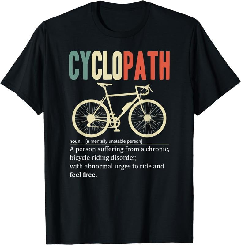 [100% Cotton]Bicycle Cyclist Cyclopath Road Bike Retro Cycling Triathlon T-Shirts, Hoodie, Sweatshirt
