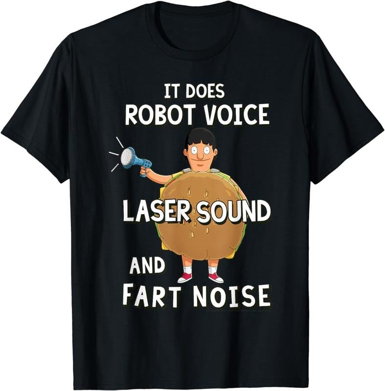 [100% Cotton]Bob's Burgers Gene Megaphone T-Shirt Hoodie, Sweatshirt | HypeCrazeTee.com