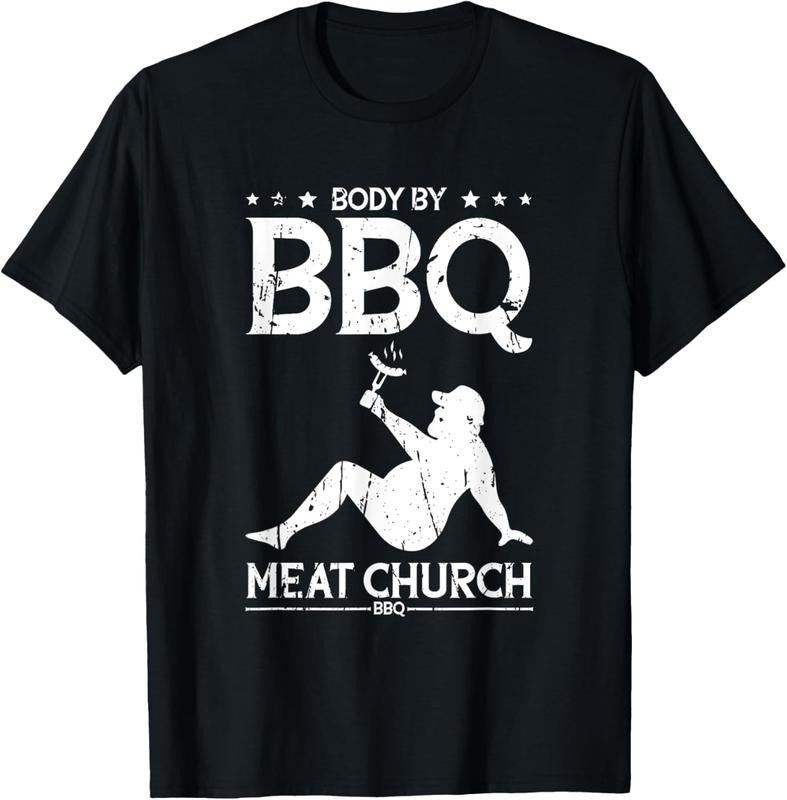 100% Cotton Body By BBQ Meat Church BBQ - BBQ Enthusiasm T-Shirt Hoodie, Sweatshirt | HypeCrazeTee.com
