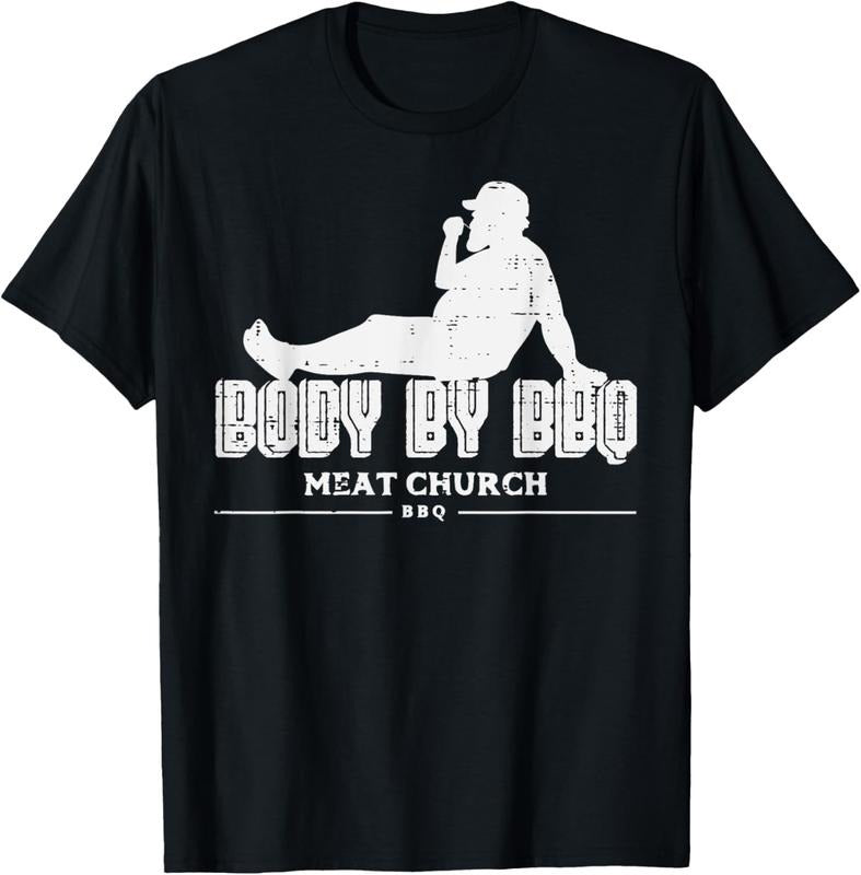 100% Cotton Body By Bbq Funny Barbecue Grill Meat Lover Men Women  T-Shirt Hoodie, Sweatshirt | HypeCrazeTee.com