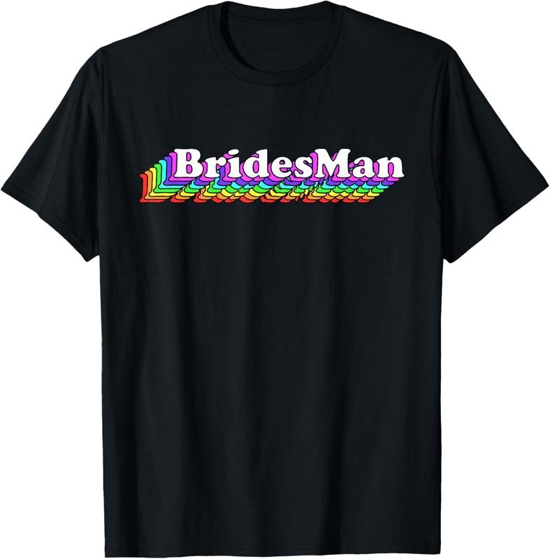 100% Cotton Bridesman Bachelorette Party Proposal Gay Wedding Bridesmaid T-Shirt Hoodie, Sweatshirt | HypeCrazeTee.com
