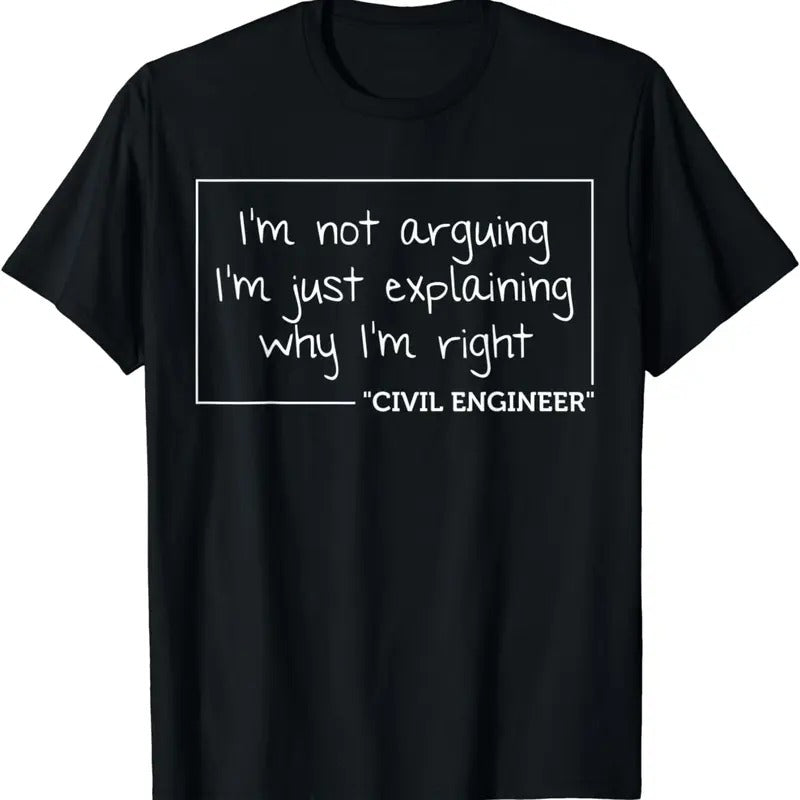 [100% Cotton]CIVIL ENGINEER Gift Funny Job Title Profession Birthday T-Shirt Hoodie, Sweatshirt | HypeCrazeTee.com