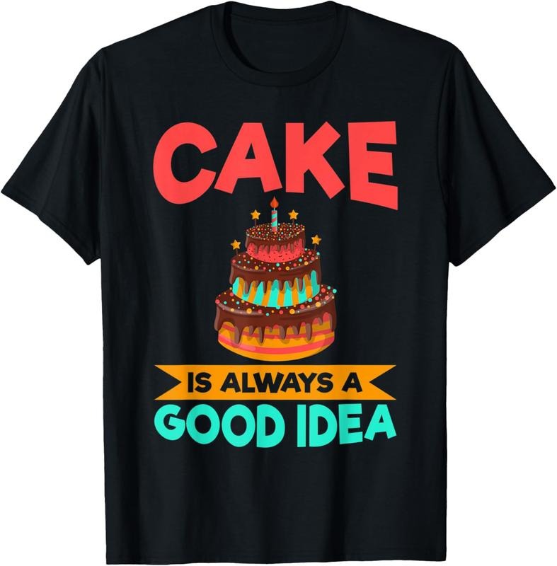 100% Cotton Cake is always a good idea Snack Baking Cake T-Shirt Hoodie, Sweatshirt | HypeCrazeTee.com
