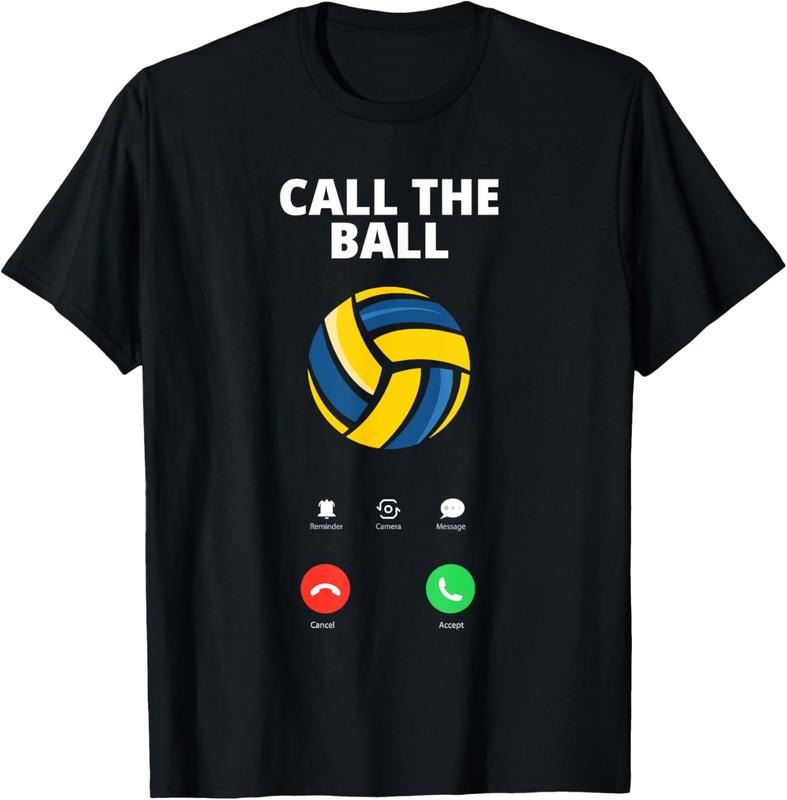 100% Cotton Call The Ball Funny Volleyball T-Shirt Hoodie, Sweatshirt | HypeCrazeTee.com