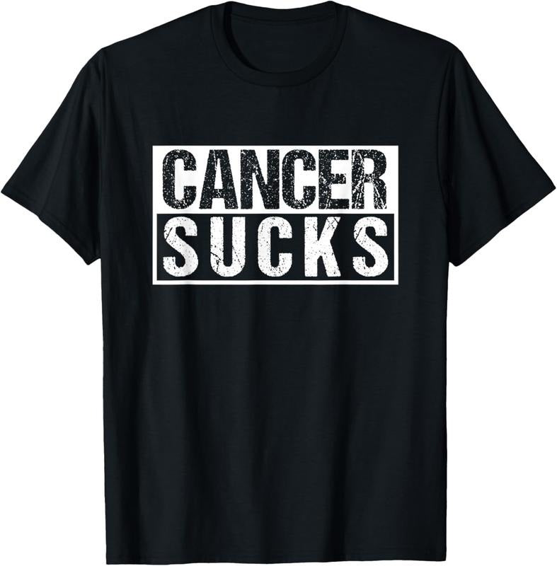 100% Cotton Cancer Sucks For A Cancer Survivor Gift T-Shirt Hoodie, Sweatshirt | HypeCrazeTee.com