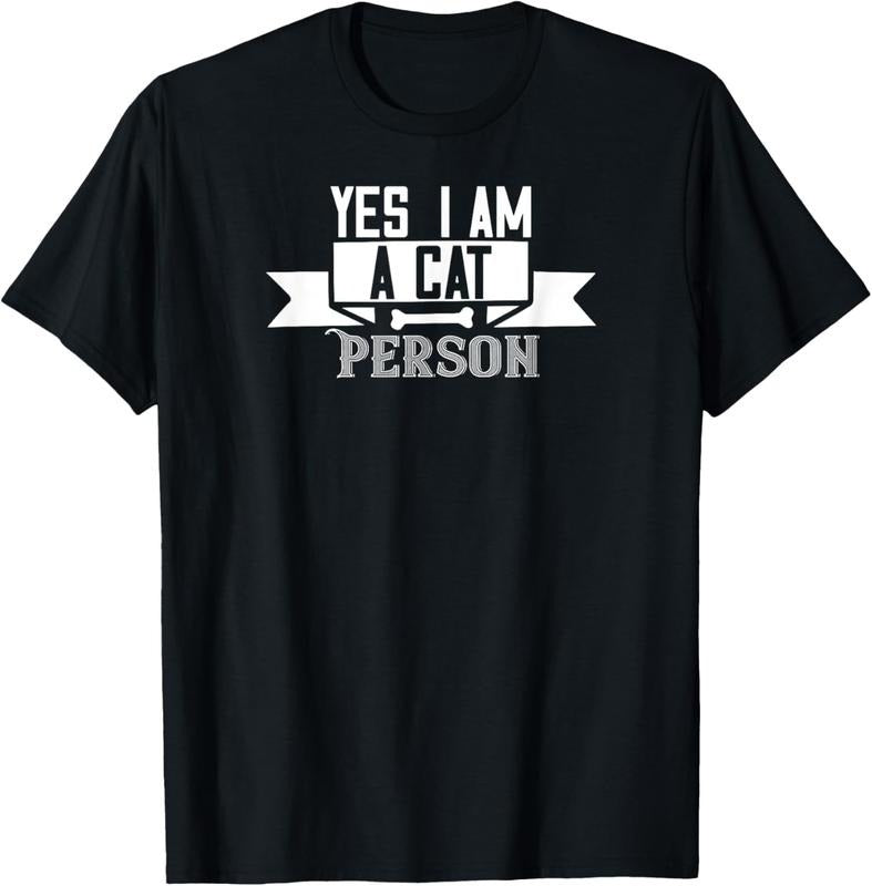 100% Cotton Cat Lover Funny - Yes I Am A Cat Person T-Shirt Hoodie, Sweatshirt | HypeCrazeTee.com