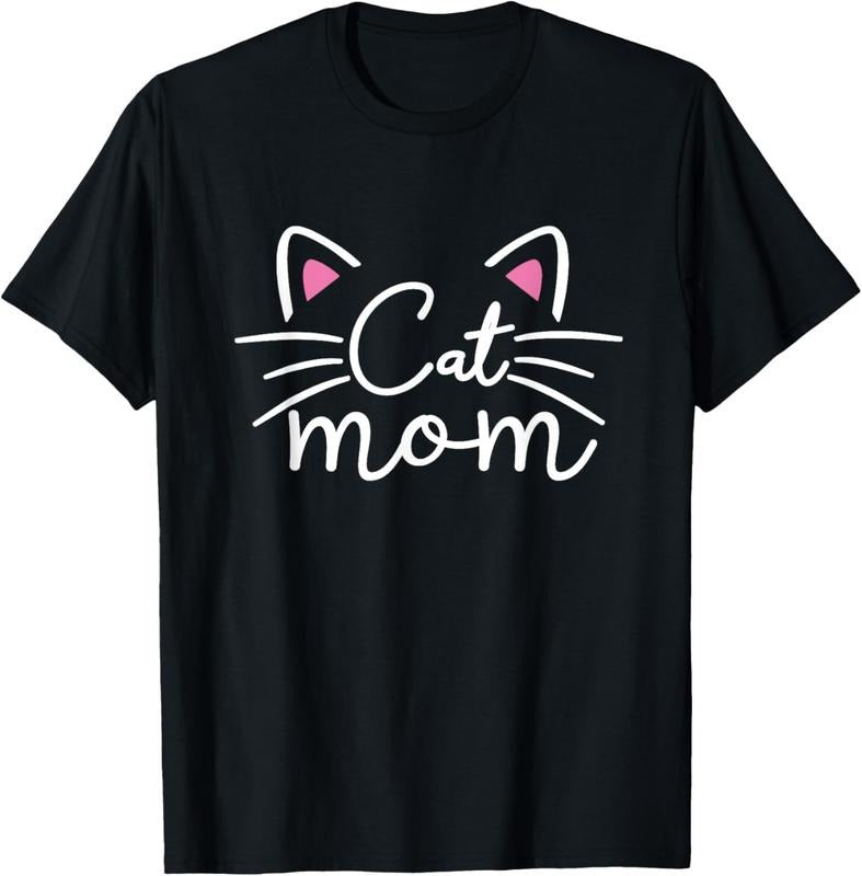 100% Cotton Cat Mom - I Love My Cat - Cat Mom Great Gift Idea - Classic T-Shirt Hoodie, Sweatshirt | HypeCrazeTee.com