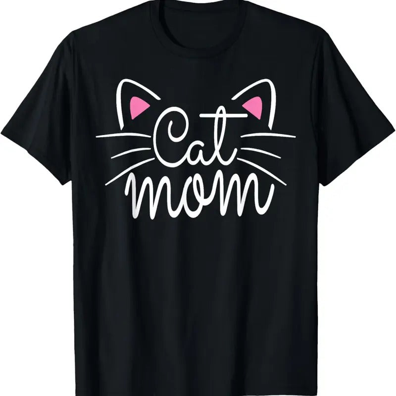 100% Cotton Cat Mom Happy Mothers Day For Cat Lovers Family Matching T-Shirt Hoodie, Sweatshirt | HypeCrazeTee.com