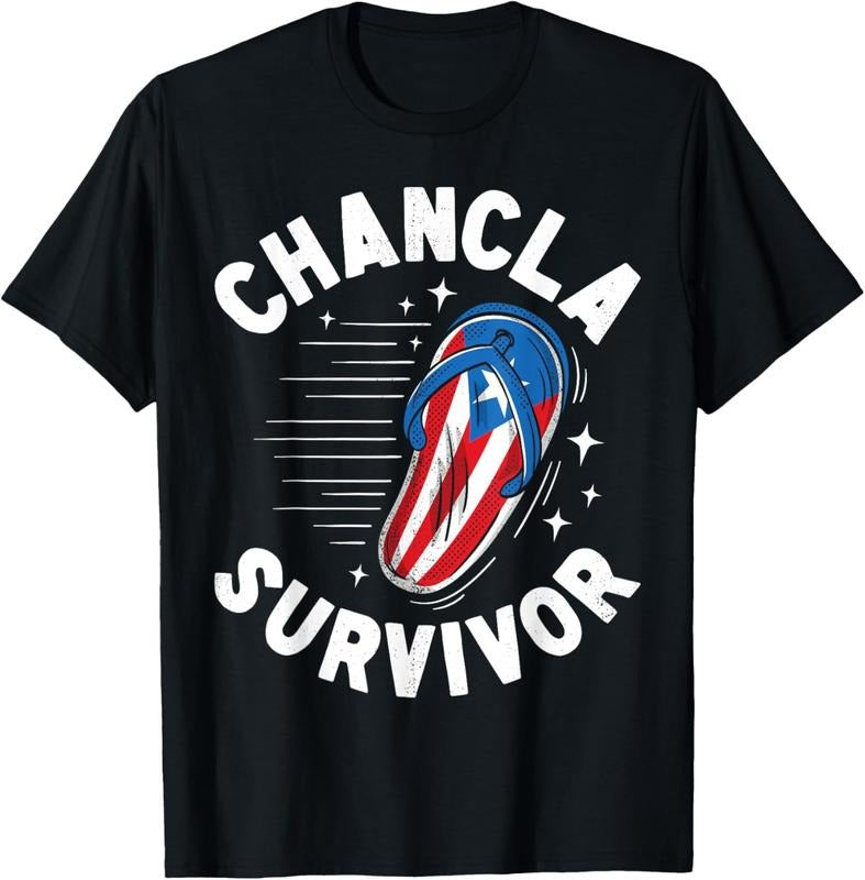 100% Cotton Chancla Survivor Puerto Rican Puerto Rico Funny Spanish Joke T-Shirt Hoodie, Sweatshirt | HypeCrazeTee.com