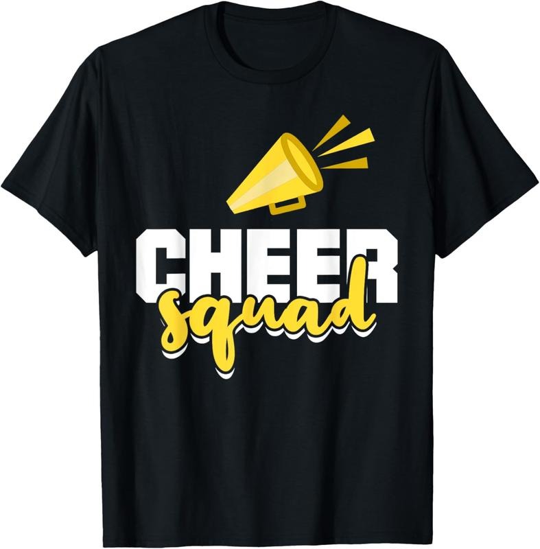 100% Cotton Cheer Squad Cheerleading Funny Cheerleader T-Shirt Hoodie, Sweatshirt | HypeCrazeTee.com
