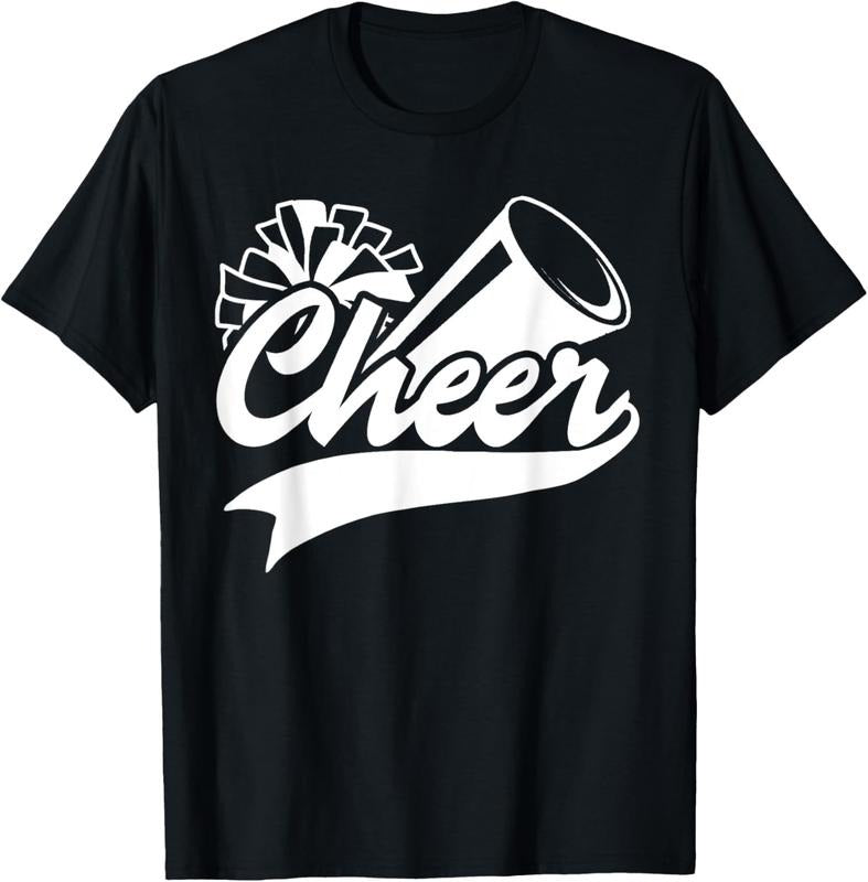 100% Cotton Cheerleading Peace Love Cheer Cheerleader Colors Matching T-Shirt Hoodie, Sweatshirt | HypeCrazeTee.com