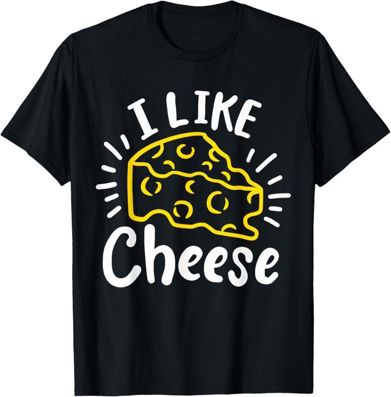 100% Cotton Cheese I Like Cheese T-Shirt Hoodie, Sweatshirt | HypeCrazeTee.com