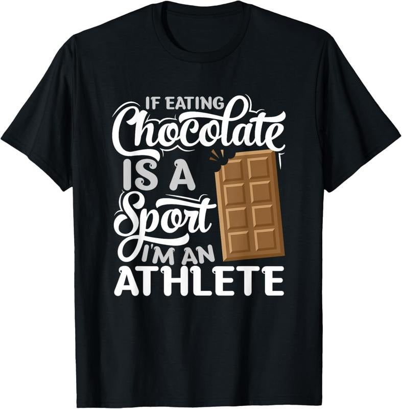 100% Cotton Choco Bar Chocoholic Fitness Athlete - Funny Chocolate T-Shirt Hoodie, Sweatshirt | HypeCrazeTee.com