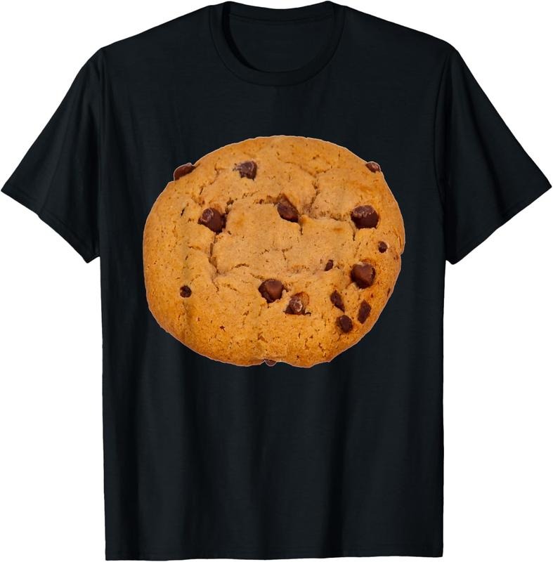 100% Cotton Chocolate Chip Cookie T-Shirt Hoodie, Sweatshirt | HypeCrazeTee.com