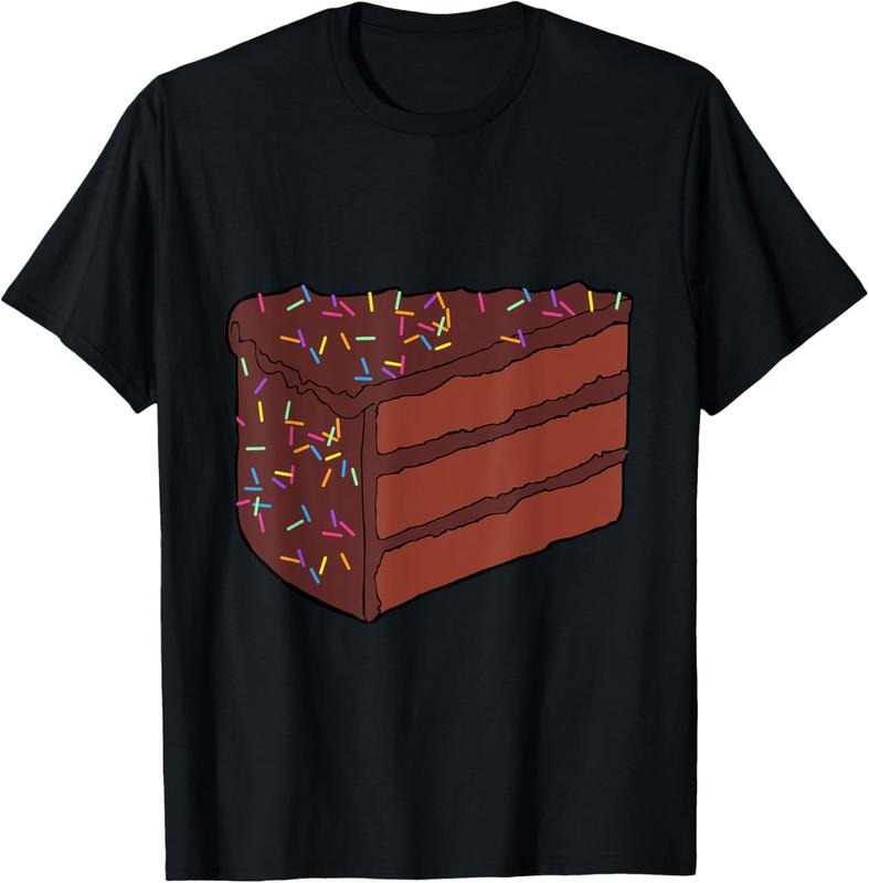 100% Cotton Chocolate Piece of Cake Halloween Costume Food Cosplay Party T-Shirt Hoodie, Sweatshirt | HypeCrazeTee.com