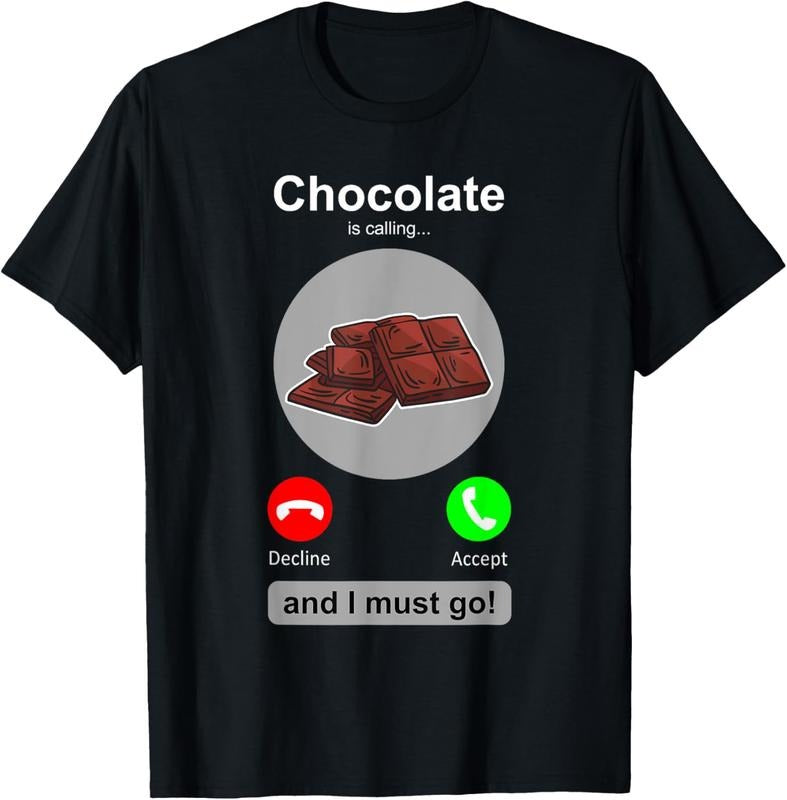 100% Cotton Chocolate Shirt Funny Chocolate Lover Candy Humor Gift T-Shirt Hoodie, Sweatshirt | HypeCrazeTee.com