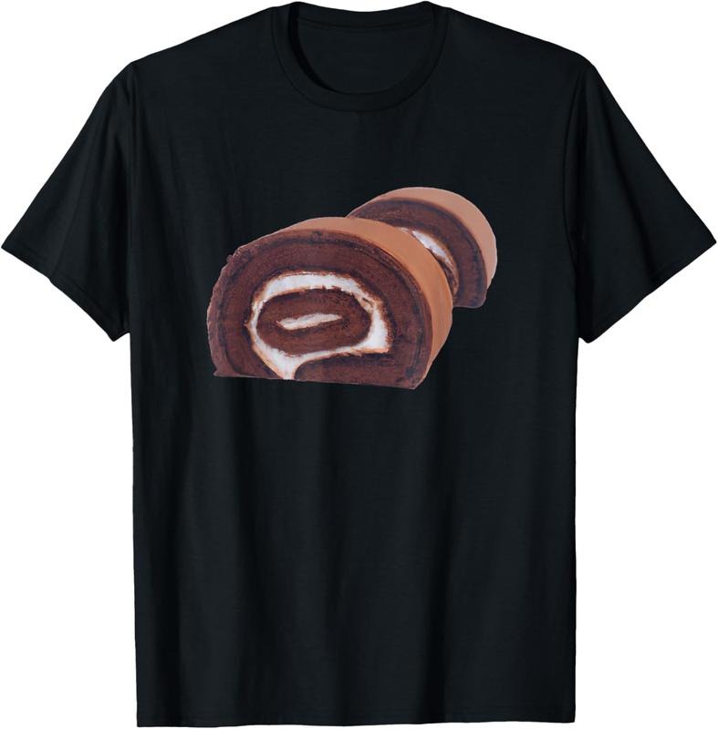 100% Cotton Chocolate Swiss Roll Cake T-Shirt Hoodie, Sweatshirt | HypeCrazeTee.com