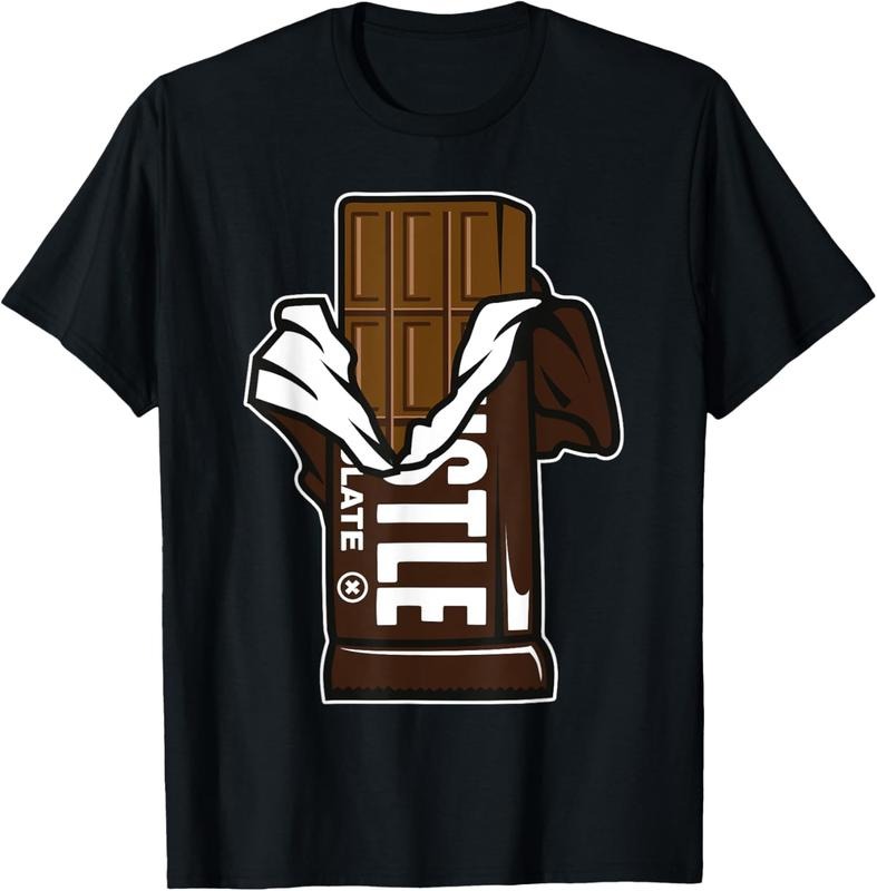 100% Cotton Chocolate bar. T-Shirt Hoodie, Sweatshirt | HypeCrazeTee.com