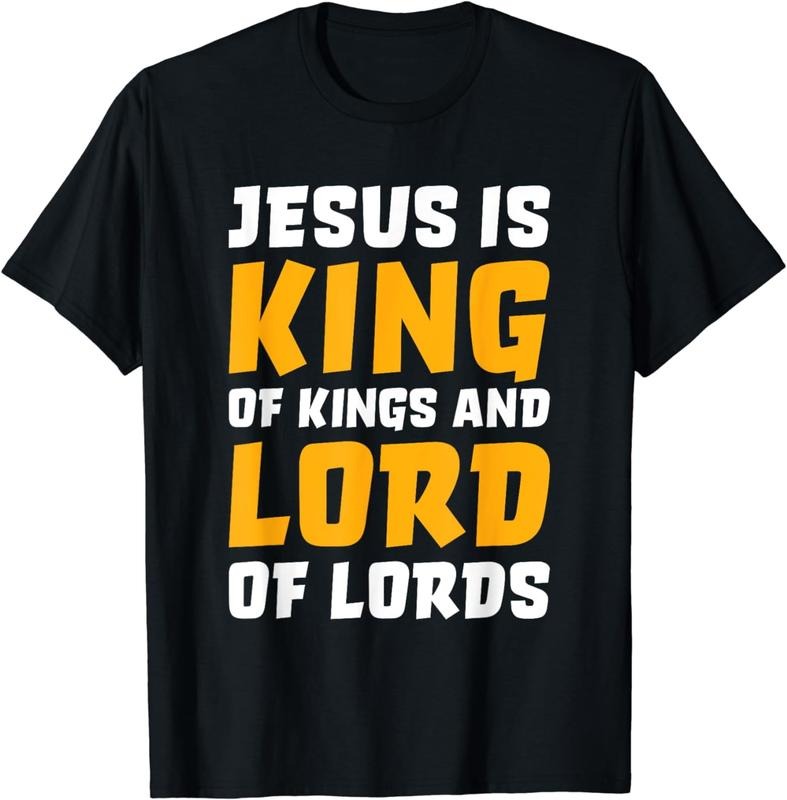 [100% Cotton]Christian Shirts For Men Women Kids Boys Girls Jesus Is King T-Shirt Hoodie, Sweatshirt | HypeCrazeTee.com