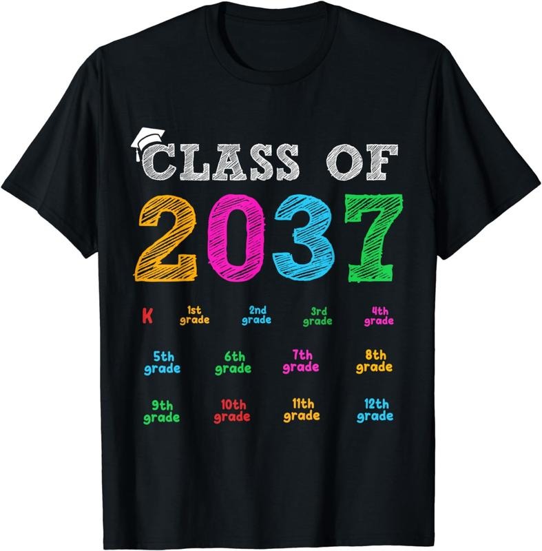 [100% Cotton]Class 2037 Grow Me Handprint Kindergarten Graduation T-Shirts, Hoodie, Sweatshirt