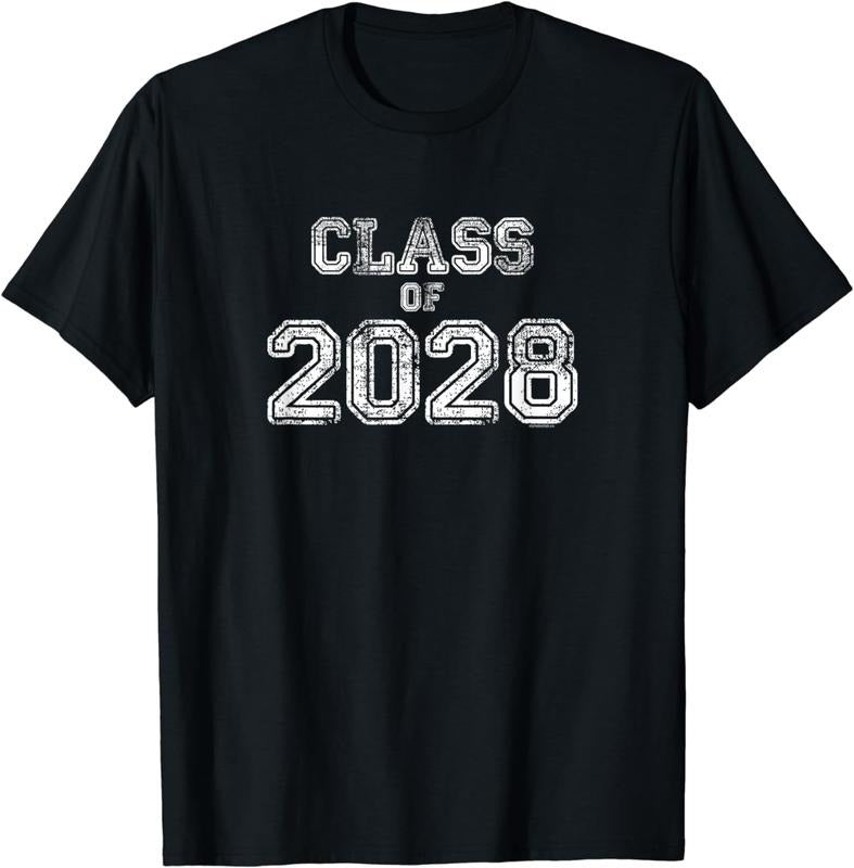 [100% Cotton]Class of 2028 Shirt | Senior 2028 Graduation Gift Him Her T-Shirt Hoodie, Sweatshirt | HypeCrazeTee.com