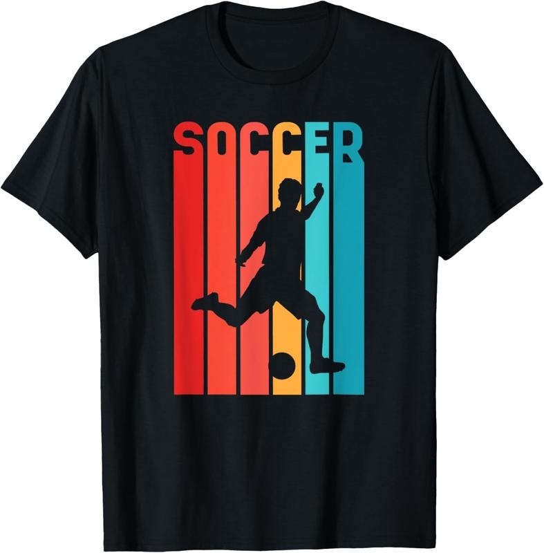 100% Cotton Colourful Soccer Player T-Shirt Hoodie, Sweatshirt | HypeCrazeTee.com