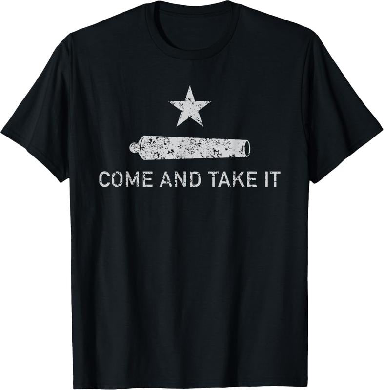 100% Cotton Come And Take It - Texas T-Shirt - Gift for Texans T-Shirt Hoodie, Sweatshirt | HypeCrazeTee.com