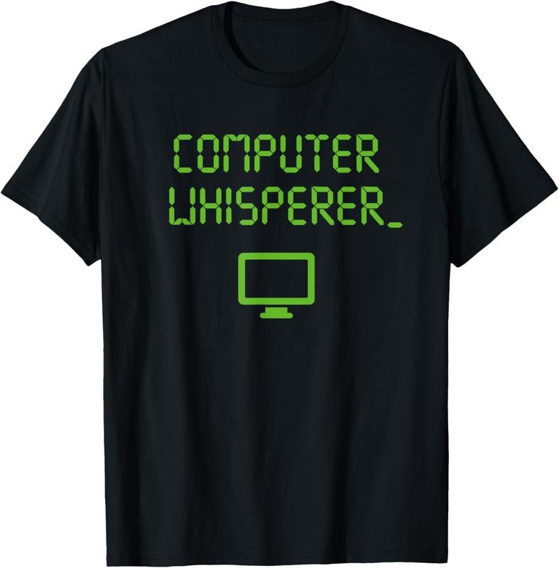 100% Cotton Computer Whisperer Shirt Tech Support Nerds Geeks Funny IT T-Shirt Hoodie, Sweatshirt | HypeCrazeTee.com