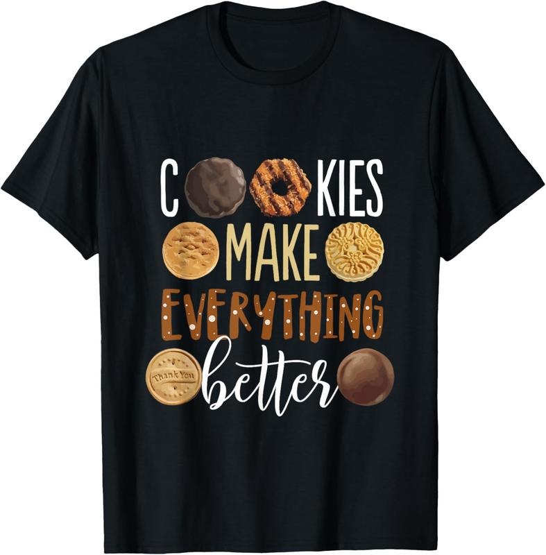 100% Cotton Cookies Make Everything Better Funny Christmas T-Shirt Hoodie, Sweatshirt | HypeCrazeTee.com