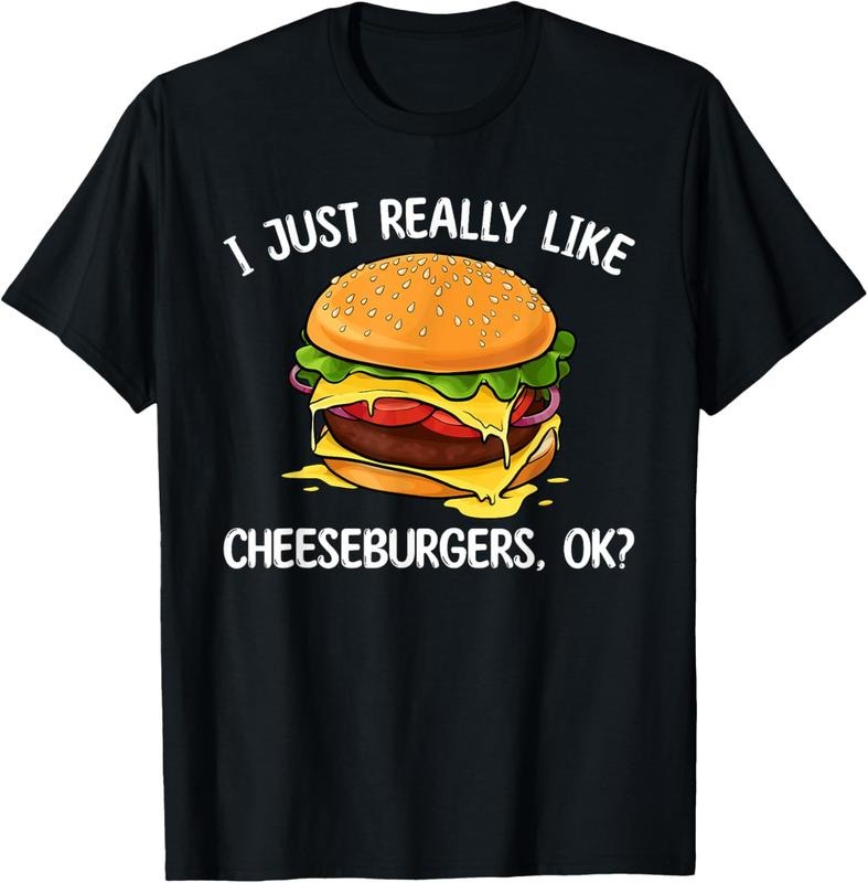 100% Cotton Cool Cheeseburger For Men Women  Cheese Burger Lovers T-Shirt Hoodie, Sweatshirt | HypeCrazeTee.com