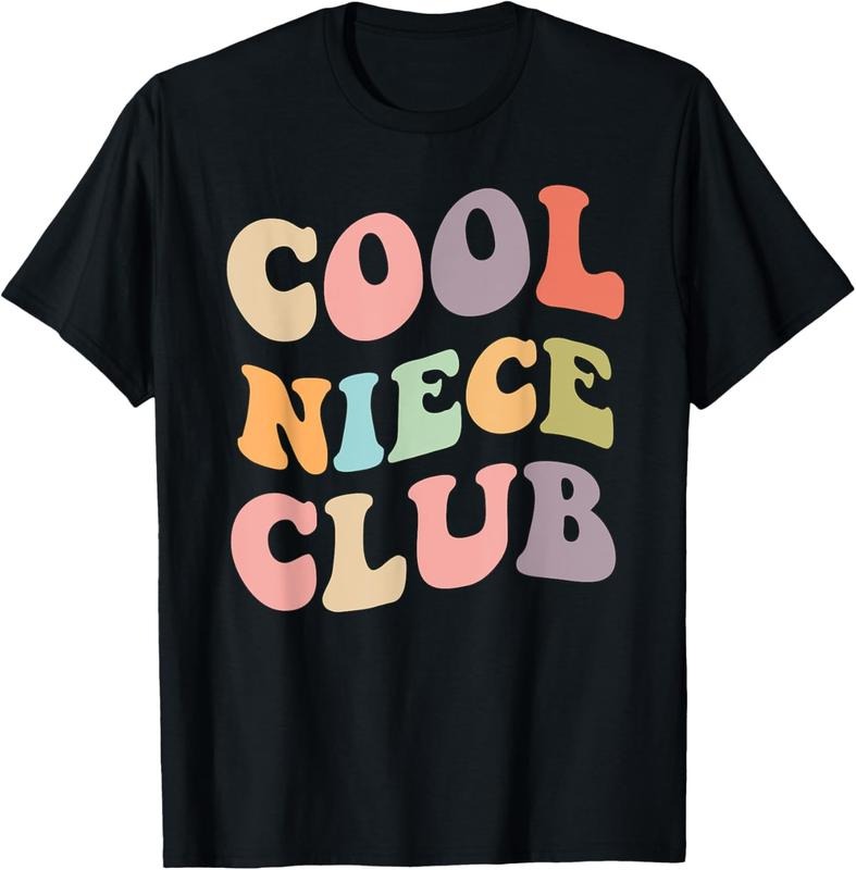 100% Cotton Cool Niece Club- Family Matching graphics T-Shirt Hoodie, Sweatshirt | HypeCrazeTee.com