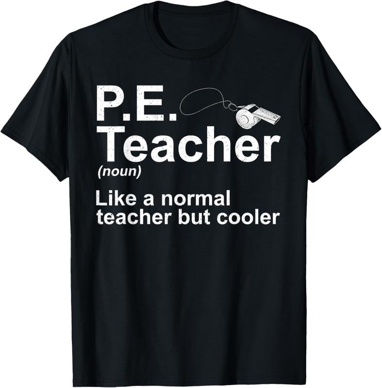100% Cotton Cool PE Teacher Art For Men Women Physical Education Teacher T-Shirt Hoodie, Sweatshirt | HypeCrazeTee.com