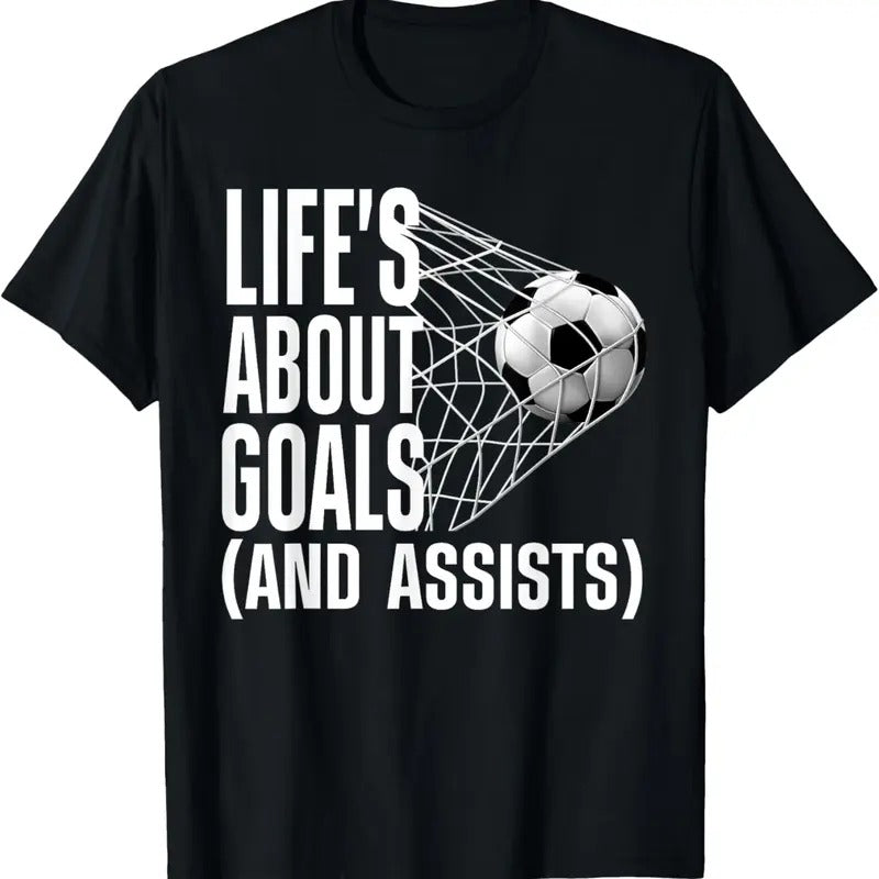 100% Cotton Cool Soccer For Men Women Soccer Lovers Player Football Goal T-Shirt Hoodie, Sweatshirt | HypeCrazeTee.com