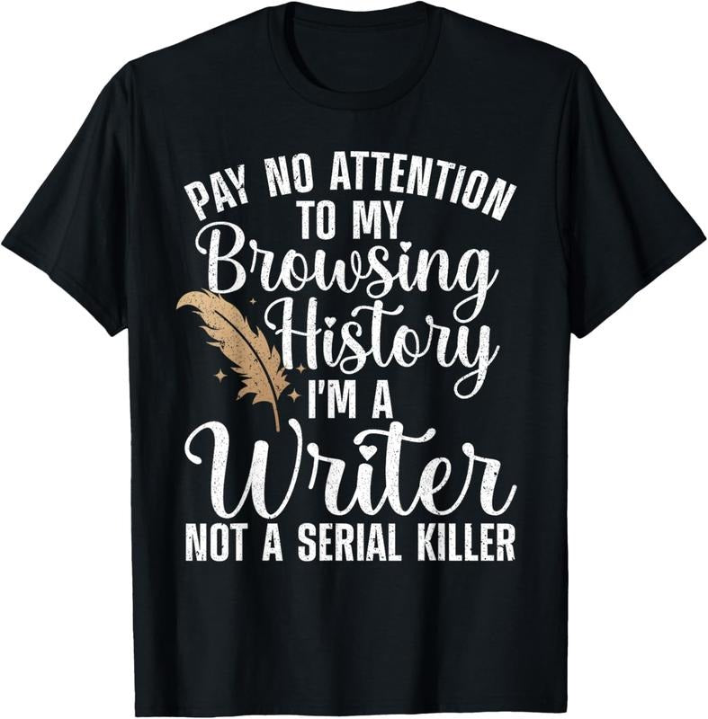 100% Cotton Cool Writer For Men Women Author Journalist Writing Poetry T-Shirt Hoodie, Sweatshirt | HypeCrazeTee.com