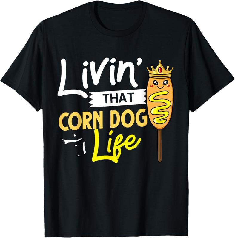 100% Cotton Corn Dog Korean Mini Cheese Vegan T-Shirt Hoodie, Sweatshirt | HypeCrazeTee.com