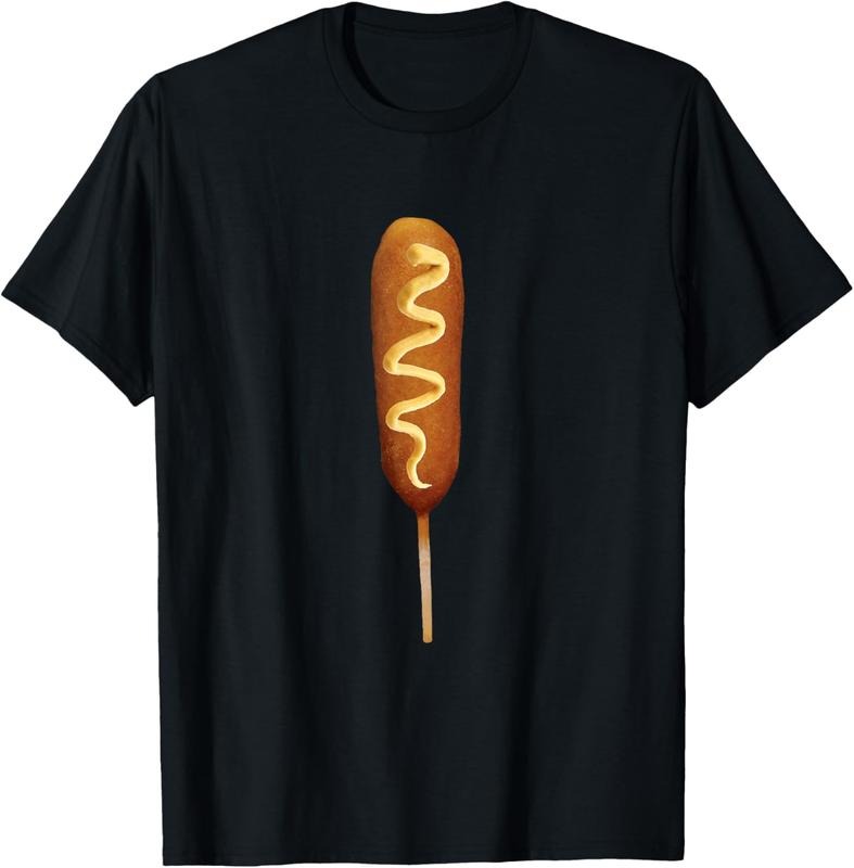 100% Cotton Corn Dog Lover Halloween Costume T-Shirt Hoodie, Sweatshirt | HypeCrazeTee.com