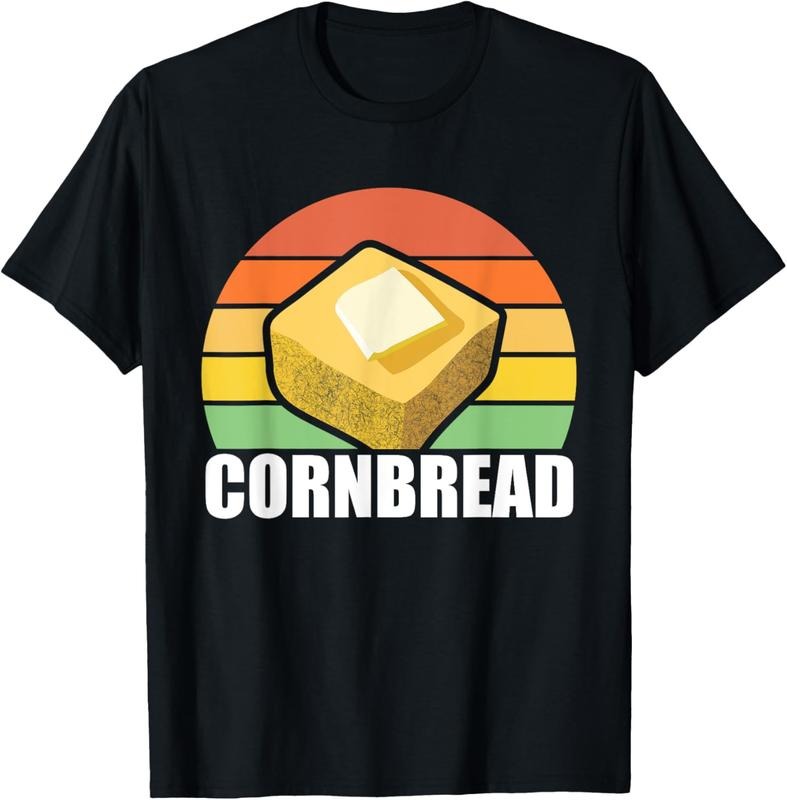 100% Cotton Cornbread Corn Bread Baking Thanksgiving Redneck South USA T-Shirt Hoodie, Sweatshirt | HypeCrazeTee.com