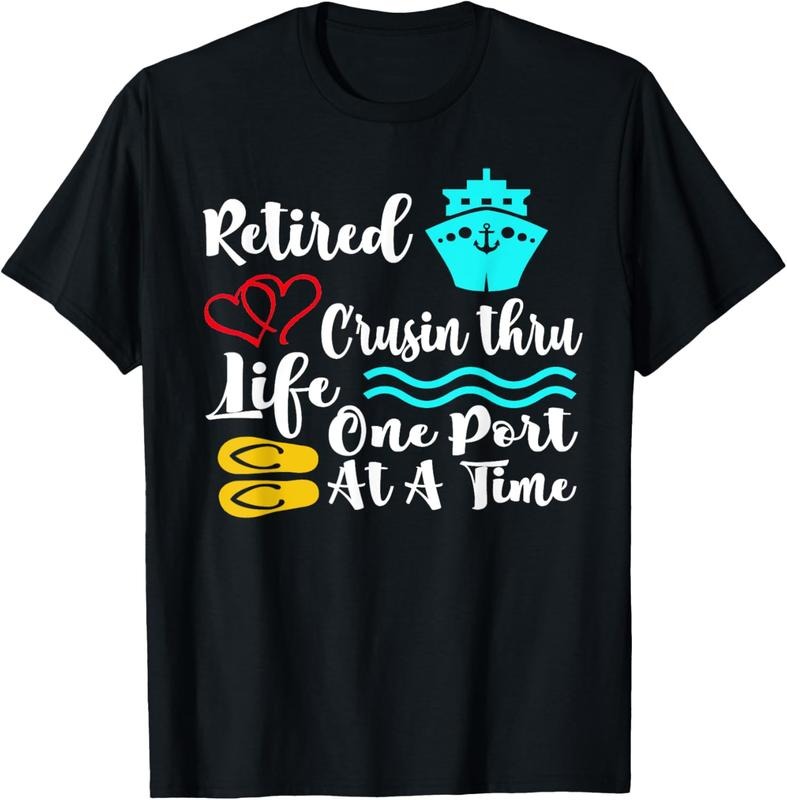 100% Cotton Cruise in the retirement. Great pensioner gift T-Shirt Hoodie, Sweatshirt | HypeCrazeTee.com