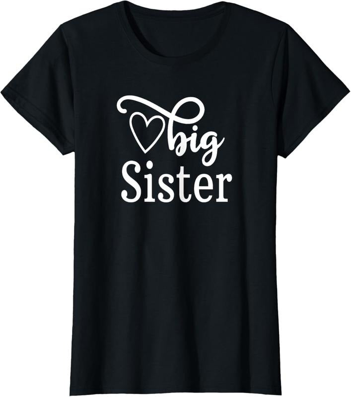 100% Cotton Cute Big Sister T-Shirt Hoodie, Sweatshirt | HypeCrazeTee.com