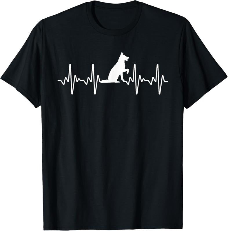 100% Cotton Cute German Shepherd Art For Men Women German Shepherd Lover T-Shirt Hoodie, Sweatshirt | HypeCrazeTee.com