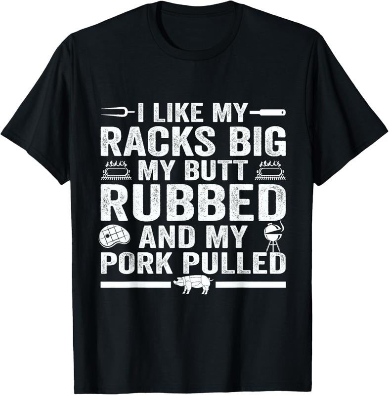100% Cotton Cute Grilling For Men Women Pork Rub Smoking BBQ Meat Smoker T-Shirt Hoodie, Sweatshirt | HypeCrazeTee.com