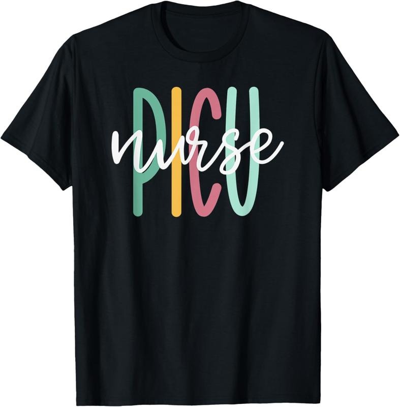 100% Cotton Cute PICU Nurse T-Shirt Hoodie, Sweatshirt | HypeCrazeTee.com