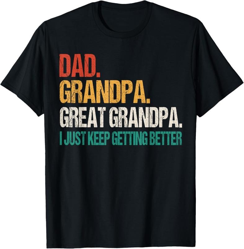 100% Cotton Dad Grandpa Great Grandpa Fathers Day For Great Grandfather T-Shirt Hoodie, Sweatshirt | HypeCrazeTee.com